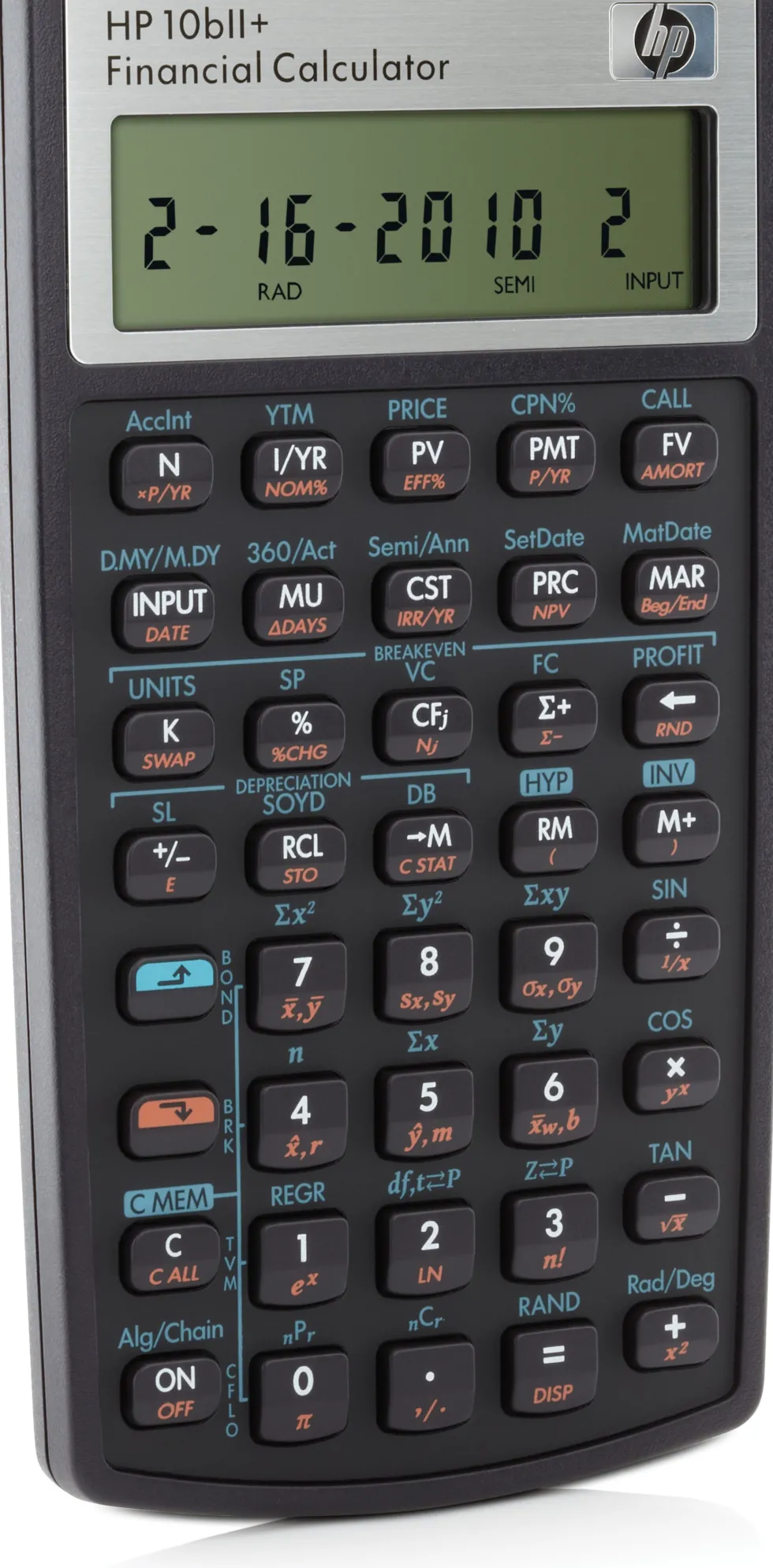 Räknare finans HP 10BII+ (Nordic CD)