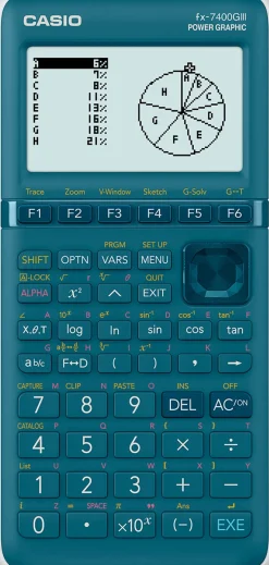 Räknare Teknisk CASIO FX-7400GIII