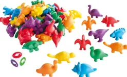 Räkna sortera Dinosaurier 60 st