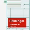 Räkning A5, utan kopia, 50 blad