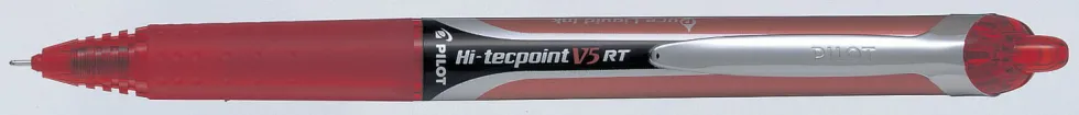 Rollerballpenna PILOT Hi-Tecpoint V5 RT Fine Röd, 0.5mm