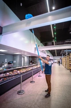 Rörborste VIKAN utvändig 53cm blå