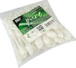 Rörpinne PURE C-PLA 13,3cm vit 100/FP