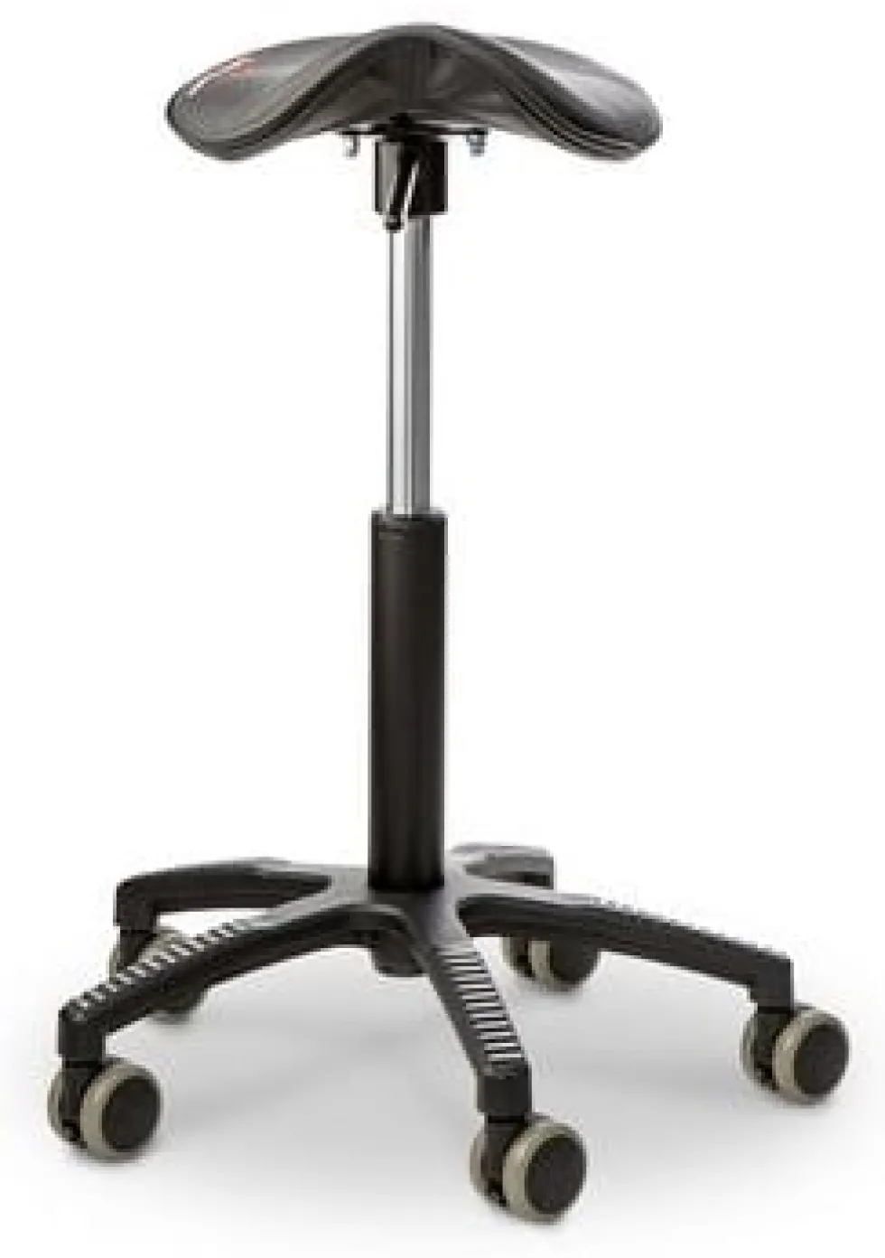Sadelstol GET UP SADDLE konstläder svart