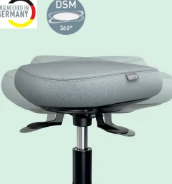 Sadelstol LEITZ Active Balance m.hjul