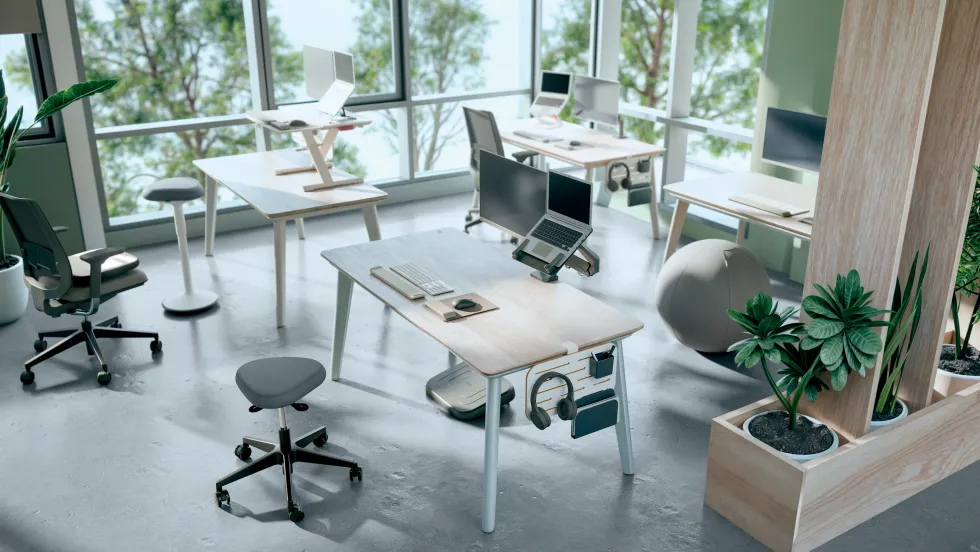 Sadelstol LEITZ Active Balance m.hjul