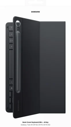 Samsung EF-DX720 - Tangentbord och foliefodral (bokomslag)