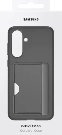 Samsung EF-OA566 - Baksidesskydd för mobiltelefon - svart - för