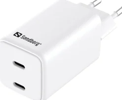 Sandberg AC Charger Dual USB-C PD65W EU
