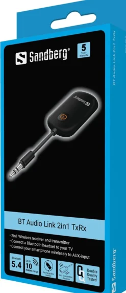 Sandberg Bluetooth Audio Link 2in1 TxRx