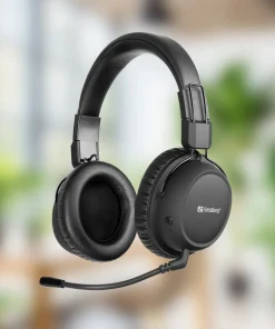 Sandberg Bluetooth Headset ANC FlexMic, Black