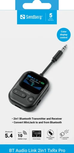 Sandberg BT Audio Link 2in1 TxRx Pro