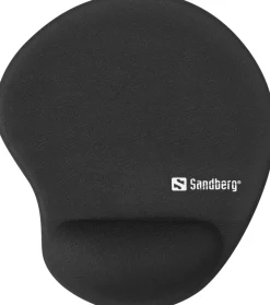 Sandberg Gel Mousepad Wrist Rest, Black (BULK)