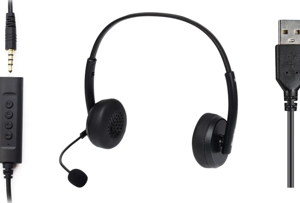 Sandberg 2in1 Office Headset Jack+USB