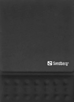 Sandberg Memory Foam Mousepad Square, Black