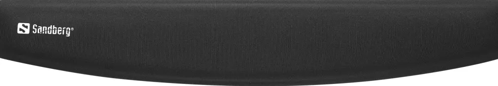 Sandberg Memory Foam Wrist Rest, Black (48cm)