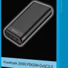 Sandberg Powerbank 20000 PD65W+2xQC3.0