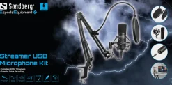 Sandberg Streamer USB Microphone Kit