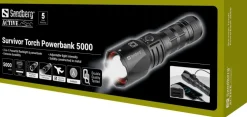 Sandberg Survivor Torch Powerbank 5000
