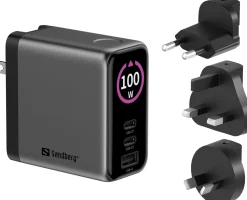 Sandberg Travel Charger PD100W Display
