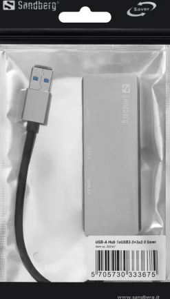 Sandberg USB-A Hub 1xUSB3.0+3x2.0 SAVER