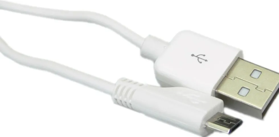 Sandberg USB-A to MicroUSB, White (1m)