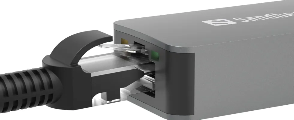 Sandberg USB-C/A 2.5 GbE RJ45 Adapter