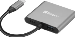 Sandberg USB-C Dock 2xHDMI+USB+PD