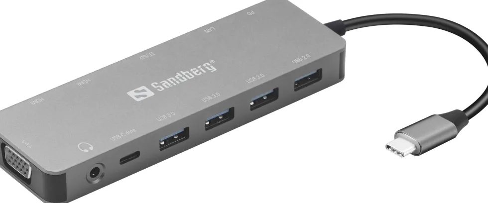 Sandberg USB-C 13-in-1 Travel Dock