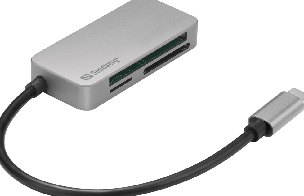 Sandberg USB-C Multi Card Reader Pro