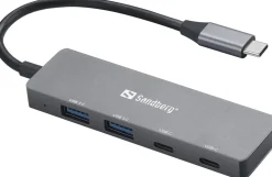 Sandberg USB-C to 2xUSB-A + 2xUSB-C Hub