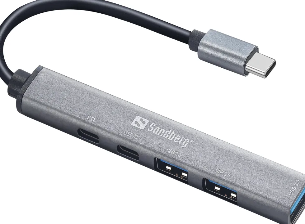 Sandberg USB-C to 3xUSB-A+2xUSB-C SAVER