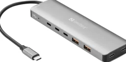 SANDBERG USB-C to 5 x USB-C + 2 x USB-A 100W