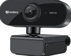 Sandberg USB Webcam Flex 1080P HD, Black
