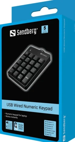 Sandberg USB Wired Numeric Keypad