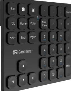 Sandberg Wireless Numeric Keypad Pro, Black