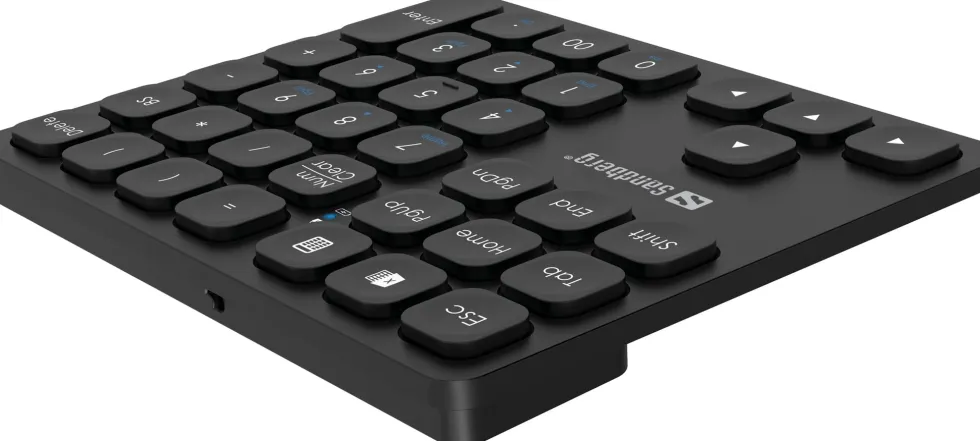 Sandberg Wireless Numeric Keypad Pro, Black