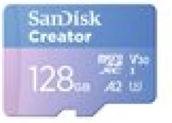 SanDisk Creator - Flash-minneskort (microSDXC till SD-adapter