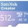 SanDisk Creator - Flash-minneskort (microSDXC till SD-adapter