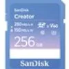 SanDisk Creator - Flash-minneskort - 256 GB - Video Class V60 /