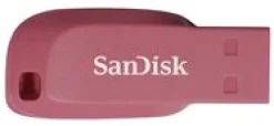 SanDisk Cruzer Blade - USB flash-enhet - 32 GB - USB 2.0 - elrosa