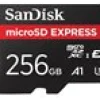 SanDisk Express - Flash-minneskort - 256 GB - mikroSDXC UHS-I