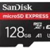 SanDisk Express - Flash-minneskort - 128 GB - mikroSDXC UHS-I