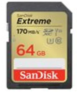 SanDisk Extreme - Flash-minneskort - 64 GB - Video Class V30 /