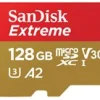 SanDisk Extreme - Flash-minneskort (microSDXC till SD-adapter