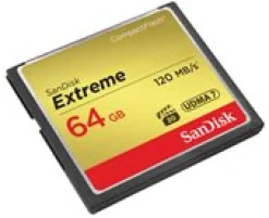 SanDisk Extreme - Flash-minneskort - 64 GB - 567x - CompactFlash