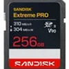 SanDisk Extreme PRO - Flash-minneskort - 256 GB - Video Class
