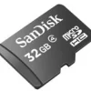 SanDisk - Flash-minneskort - 32 GB - Class 4 - microSDHC - svart