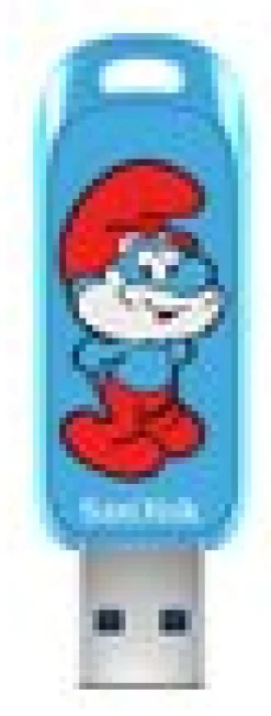 SanDisk Smurfs - Papa Smurf Edition USB flash-enhet - 128 GB