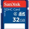 SanDisk Standard - Flash-minneskort - 32 GB - Class 4 - SDHC